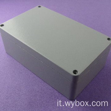 Custodia in alluminio impermeabile IP67 custodia in alluminio per elettronica custodia in alluminio pressofuso AWP105 con dimensioni 260 * 160 * 90 mm